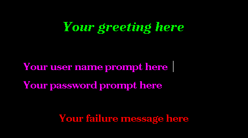 template banner